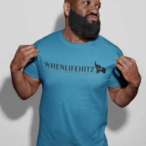 WLHz Elephant "Be Strong" T-Shirt (Men)