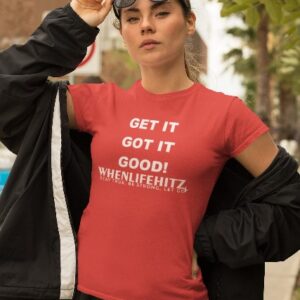 T-Shirts (Women) - When Life Hitz-Official Website