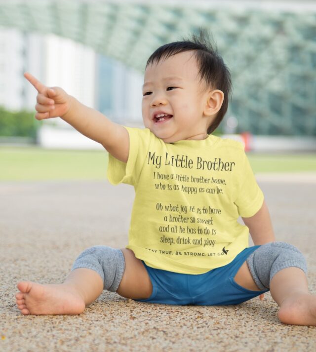 My Little Brother Children's T-Shirt - Image 6