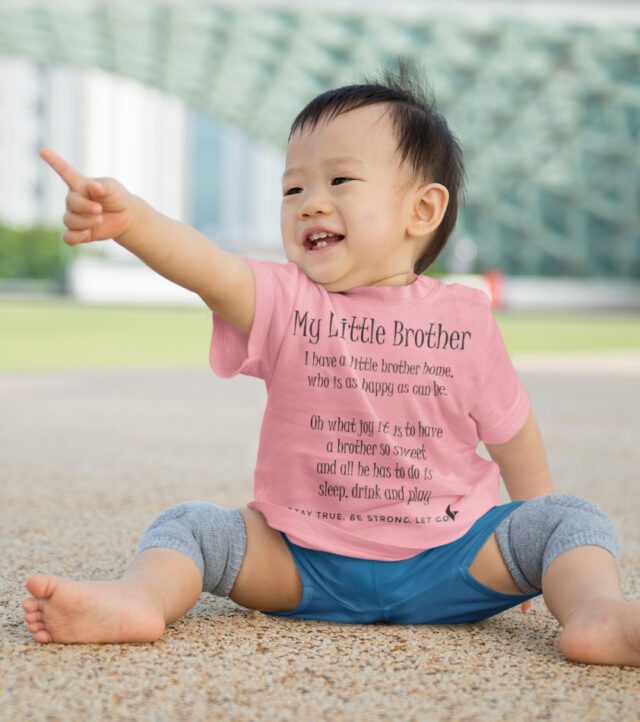 My Little Brother Children's T-Shirt - Image 2