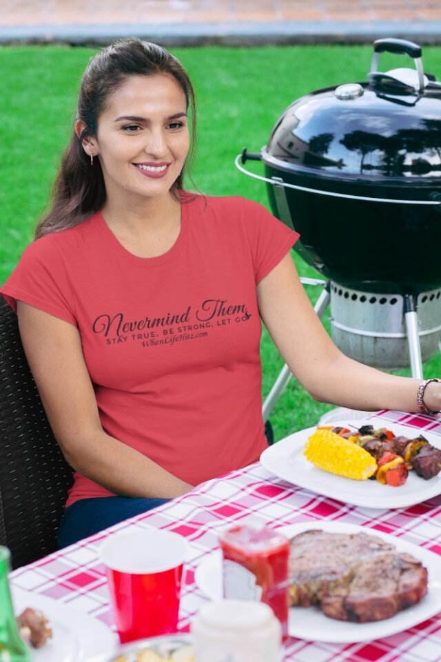 "Nevermind Them" T-Shirt (Women) - Image 7